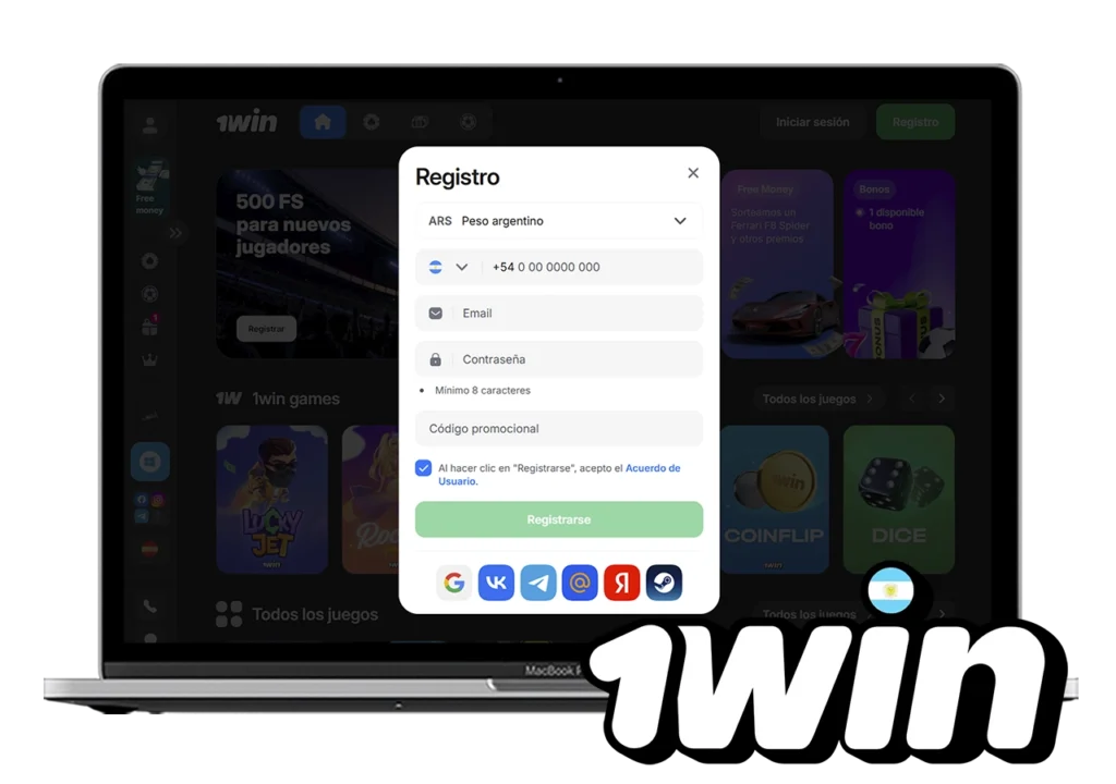 Cómo Registrarse en 1win
